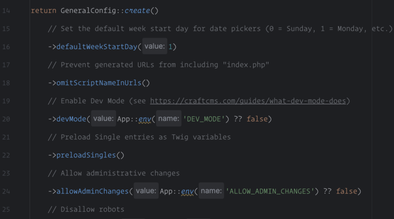 Config Changes in Craft CMS 5